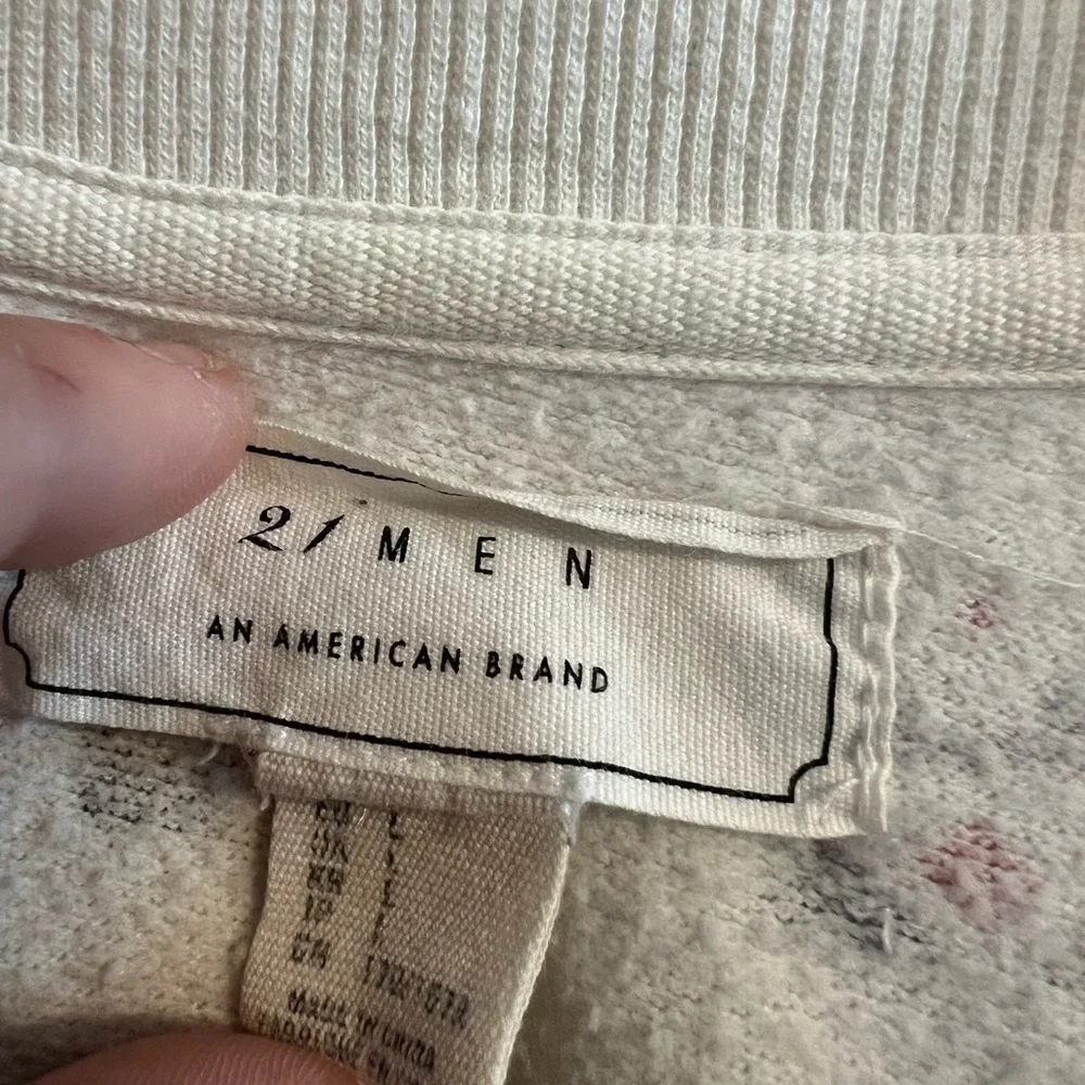 Patterned White Sweater - Picture 3 of 4